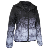 Women's Snow Print Puffer Jacket