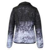 Women's Snow Print Puffer Jacket