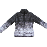 Women's Snow Print Puffer Jacket