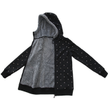 Women's Polar Fleece Lined Soft Hooded Jacket