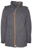 Men's Concealed Hood Winter Parka