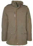 Men's Concealed Hood Winter Parka