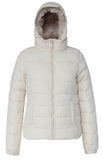 Women's Hooded Faux Fur Lined Comfy Puffer Jacket