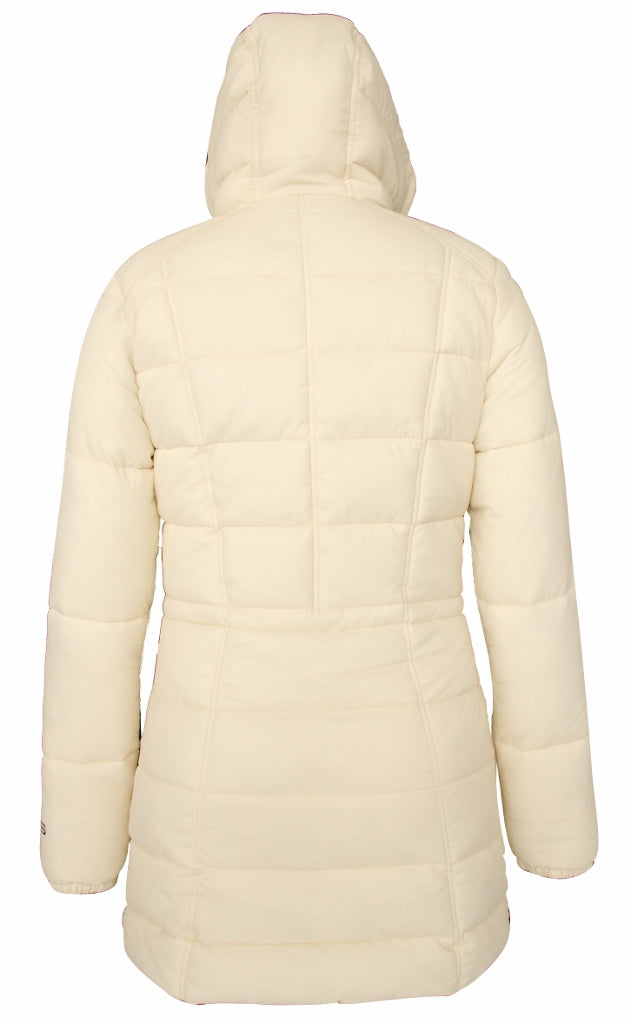 Women s Warm Soft Hooded Puffer Long Coat