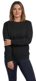 Unisex Smooth Crew Neck Sweater - Heavy Weight with Micro Fleece Lining