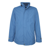 Men's Zippered Jacket With Concealed Hood