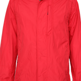 Men's Zippered Jacket With Concealed Hood
