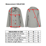 Women's Collared Waist Drawstring Jacket