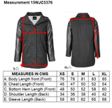 Women's Fashion PU Sleeve Fleece Lining Long Jacket