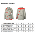 Women's Snap Button Pockets Utility Jacket