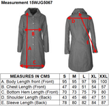 Women's Hidden Hood Long Trench Coat