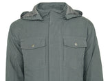 Men's Detachable Hood Military Parka