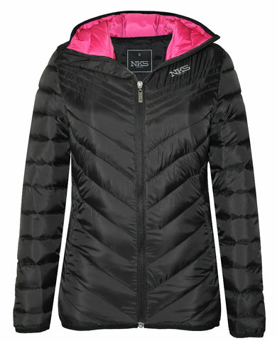 Women's Lightweight Dupont Sorona Padded Hooded Puffer Jacket