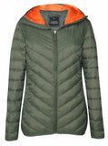 Women's Lightweight Dupont Sorona Padded Hooded Puffer Jacket