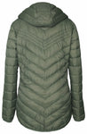 Women's Lightweight Dupont Sorona Padded Hooded Puffer Jacket