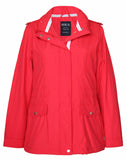 Women's Hidden Detachable Hood Outdoor Jacket