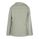 Women's Collared Waist Drawstring Jacket