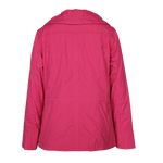 Women's Collared Waist Drawstring Jacket