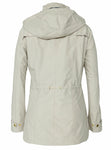 Women's Vintage Detachable Hood Jacket