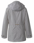 Women's Vintage Detachable Hood Jacket