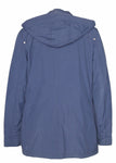 Women's Detachable Drawstring Hood Jacket
