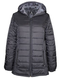 Women's Soft Hooded Puffa Jacket