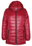 Women's Soft Hooded Puffa Jacket