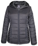 Women's Soft Fashion Hooded Puffa Jacket