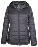 Women's Soft Fashion Hooded Puffa Jacket