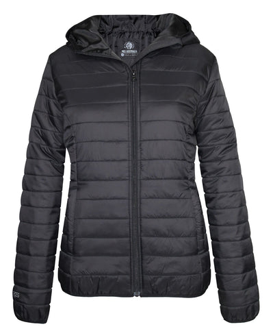 Women's Lightweight Soft Hooded Puffa Jacket