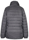 Women's Soft Wind Proof Mock Neck Puffa Jacket