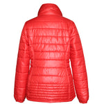 Women's Soft Wind Proof Mock Neck Puffa Jacket