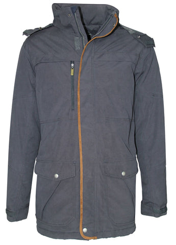 Men's Concealed Hood Winter Parka