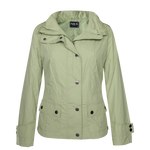 Women's Collared Lightweight Rainoff Jacket