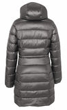 Women's Long Comfy Soft Detachable Hoodie Puffer Jacket