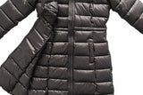 Women's Long Comfy Soft Detachable Hoodie Puffer Jacket