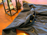 Women's Hidden Hood Long Trench Coat