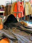 Women's Hidden Hood Long Trench Coat