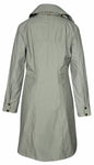 Women's Hidden Hood Long Trench Coat