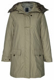 Women's Detachable Faux Fur Hoodie Long Puffer Parka