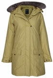 Women's Detachable Faux Fur Hoodie Long Puffer Parka (Wholesale)