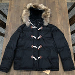 Women's Detachable Faux Fur Hoodie Puffer Jacket