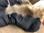 Women's Detachable Faux Fur Hoodie Puffer Jacket