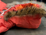 Women's Detachable Faux Fur Hoodie Puffer Jacket