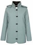Women's Plush Lining Button Detachable Hoodie Puffer Jacket