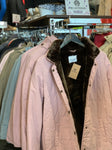 Women's Plush Lining Button Detachable Hoodie Puffer Jacket