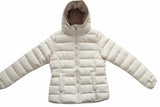 Women's Hooded Faux Fur Lined Comfy Puffer Jacket