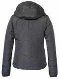 Women's Hoodie Mock Neck Puffer Coat (Wholesale)