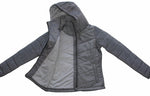 Women's Hoodie Mock Neck Puffer Coat (Wholesale)